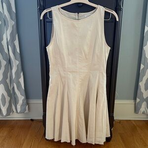 Altar'd State Elegant Cream Mini Dress